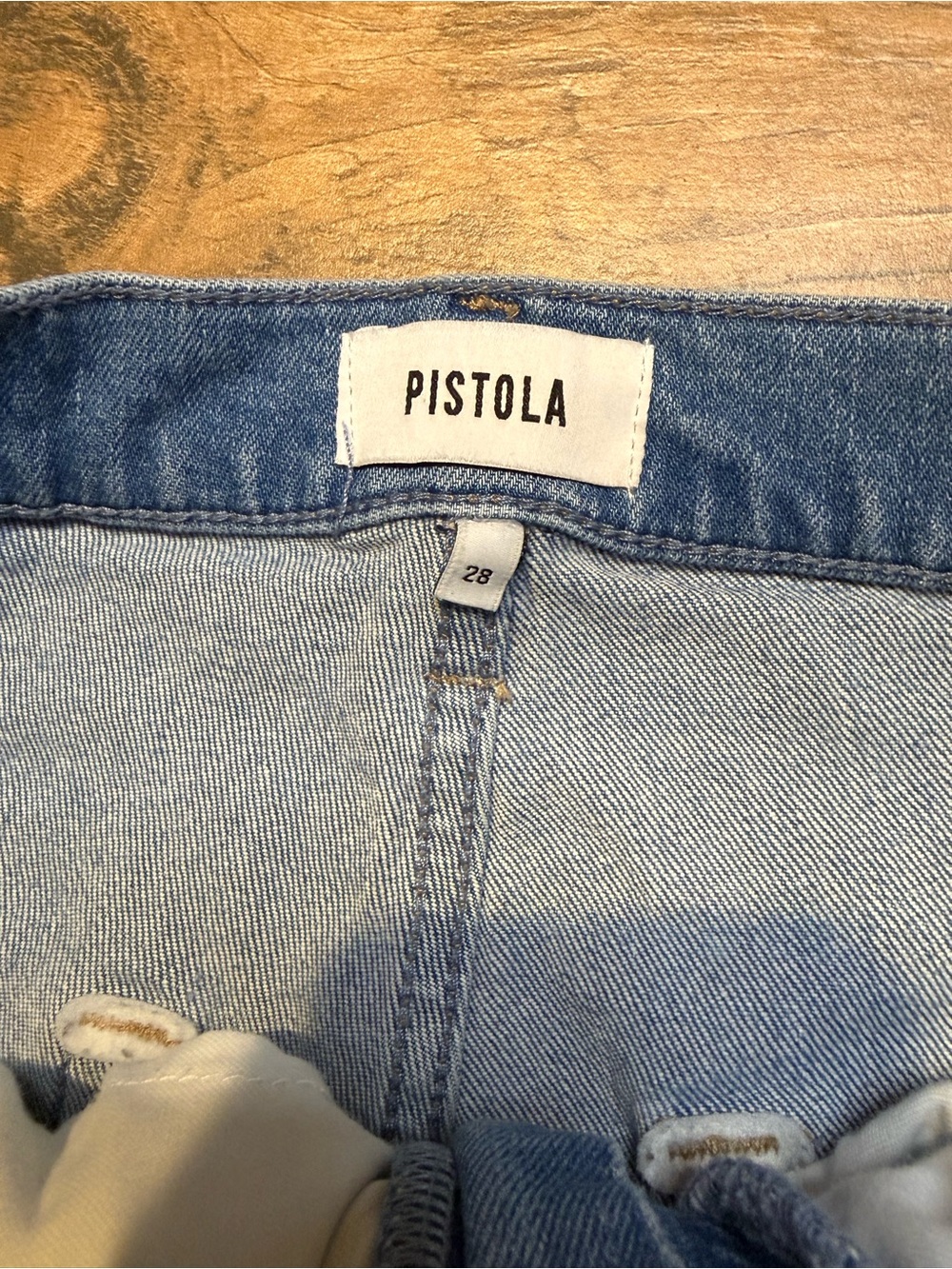 PISTOLA KYRA ANKLE HIGH RISE BOWED ANKLE BARREL JEAN - HIDDEN GEM - Picture 5 of 10